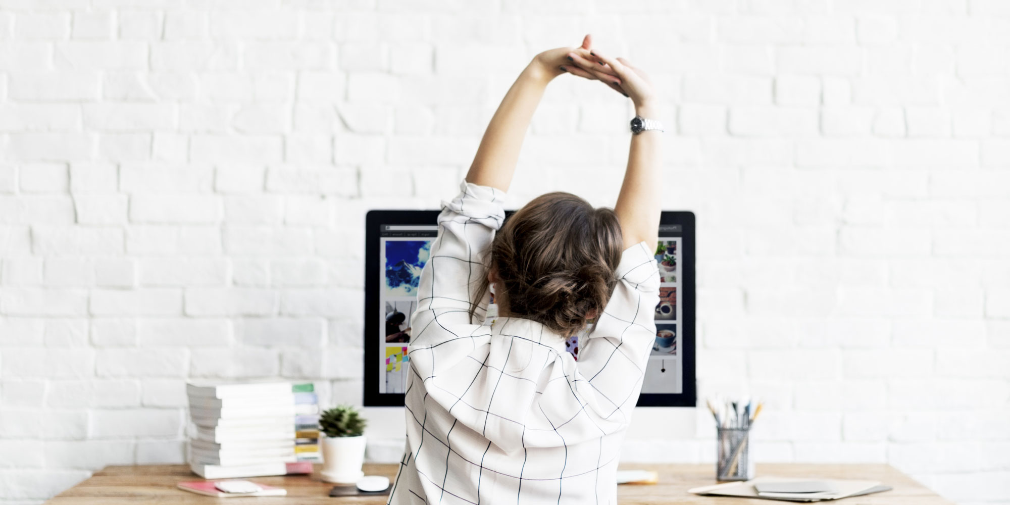 The Office Worker:                               Stretches & Self-Massage Tips  